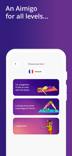 Aimigo : Learn a language - Image screenshot of android app