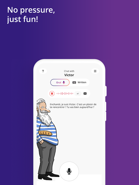 Aimigo Language Coach - Image screenshot of android app