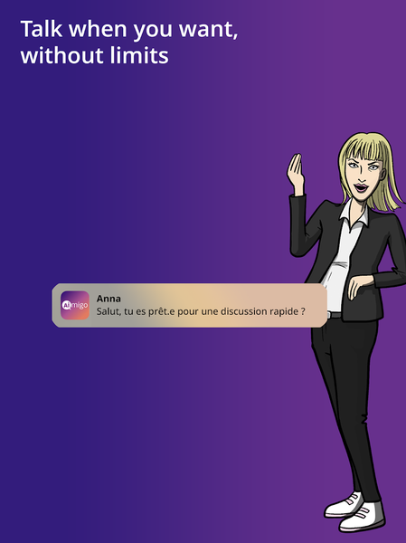 Aimigo Language Coach - Image screenshot of android app