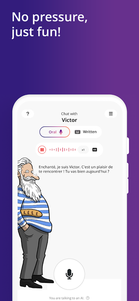 Aimigo Language Coach - Image screenshot of android app