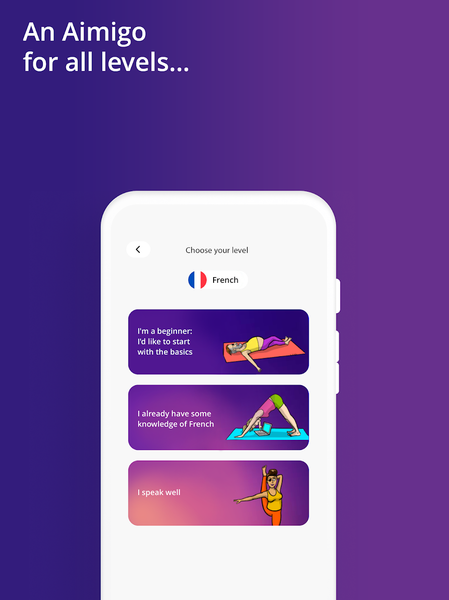 Aimigo Language Coach - Image screenshot of android app