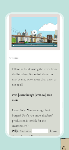 Gymglish: Learn a language - Image screenshot of android app