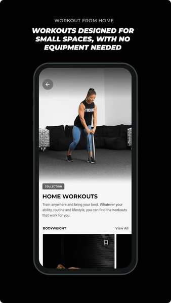 Gymshark Training: Fitness App - عکس برنامه موبایلی اندروید