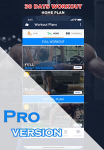 Gym Workout - Fitness & Bodybuilding: Home Workout - عکس برنامه موبایلی اندروید