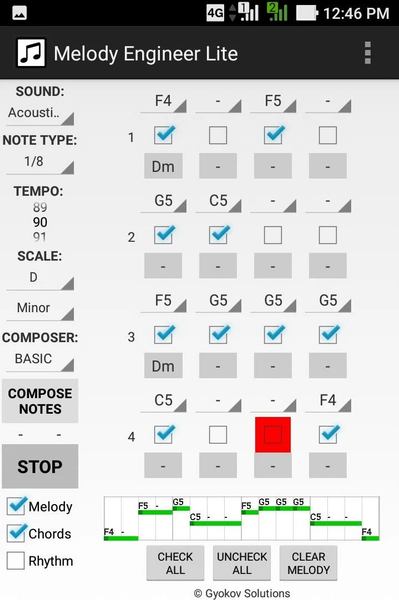 Melody Engineer Lite - Image screenshot of android app