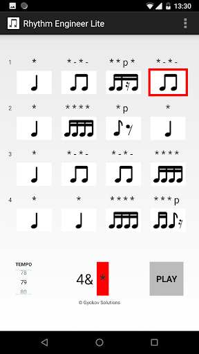 Rhythm Engineer Lite - Image screenshot of android app