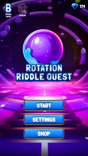 Rotation Riddle Quest - Gameplay image of android game