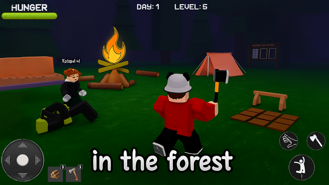 ۹۸ Nights Survival In Jungle - عکس بازی موبایلی اندروید