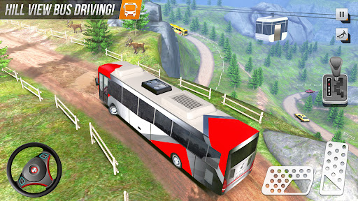 Bus Simulator Games: Bus Games - Gameplay image of android game
