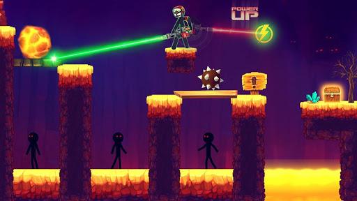 Stick Man: Shooting Game - Gameplay image of android game