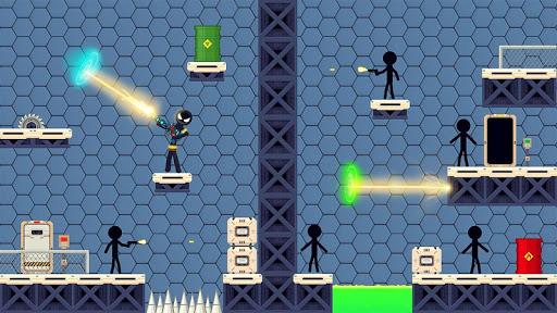 Stick Man: Shooting Game - Gameplay image of android game