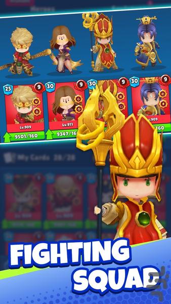 Heroes Assemble - Gameplay image of android game