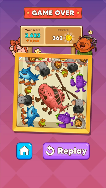 Animal Meme - Merge Puzzle - عکس بازی موبایلی اندروید