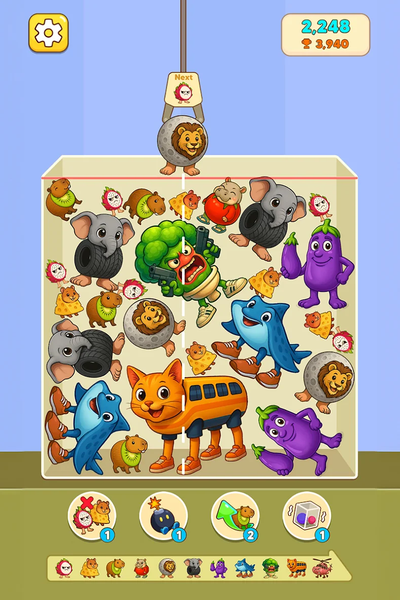 Animal Meme - Merge Puzzle - عکس بازی موبایلی اندروید