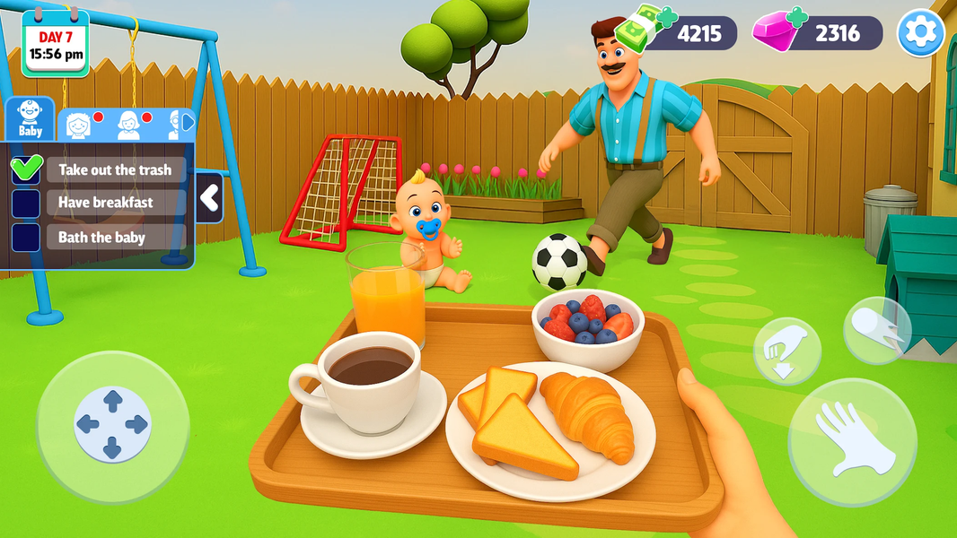 Mother Life Simulator: Prank - عکس بازی موبایلی اندروید