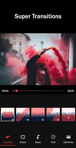 Video maker with photo and music - Image screenshot of android app