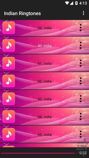 آهنگ هندی - عکس برنامه موبایلی اندروید