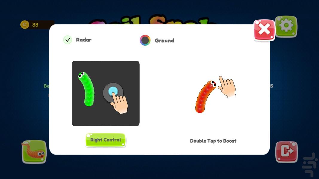 Coil Snake - Gameplay image of android game