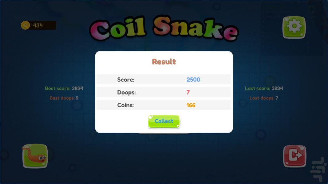 Coil Snake - Gameplay image of android game