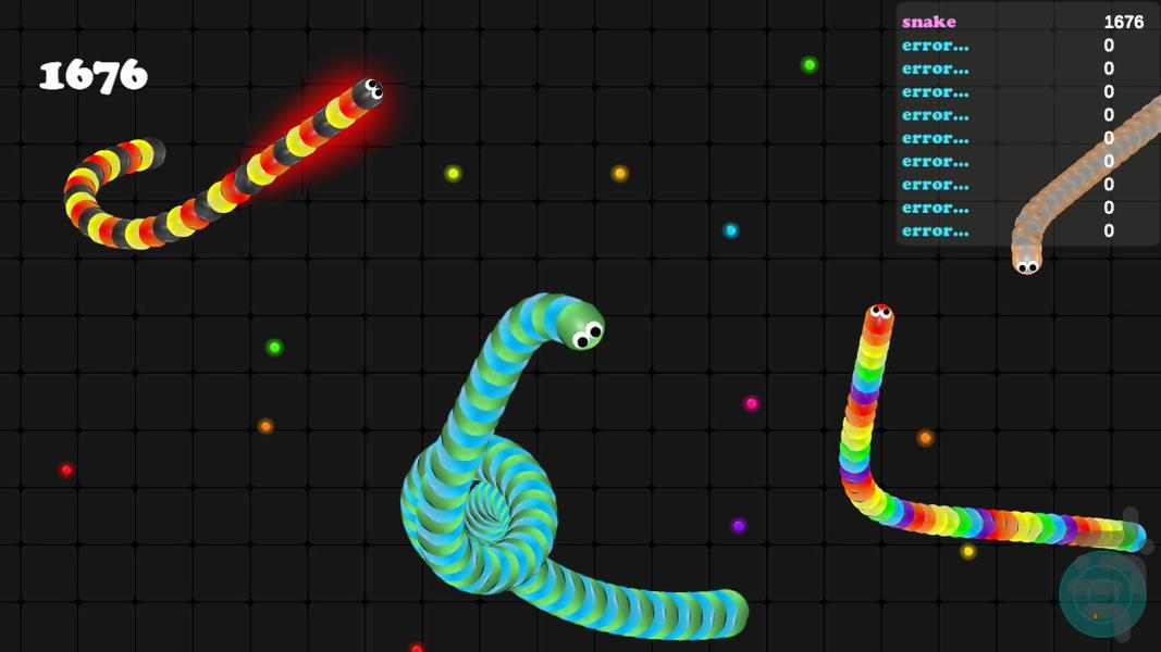 snake game (screw snake) - Gameplay image of android game