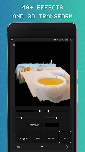EZGlitch: 3D Glitch Video & Photo Effects - عکس برنامه موبایلی اندروید