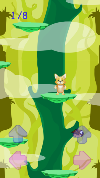 Animal Jump Classic - Gameplay image of android game