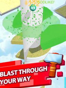 Helix Jump - هلیکس جامپ - عکس بازی موبایلی اندروید