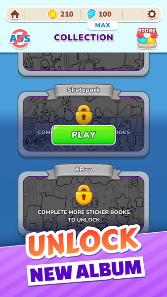 Capybara Puzzle: Sticker Merge - Gameplay image of android game