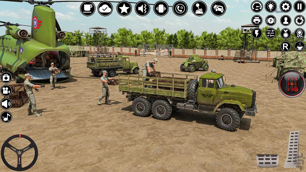 بازی ماشین جنگی : بازی جدید - Gameplay image of android game