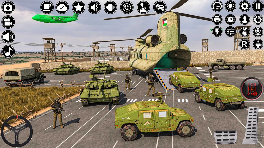 بازی ماشین جنگی : بازی جدید - Gameplay image of android game