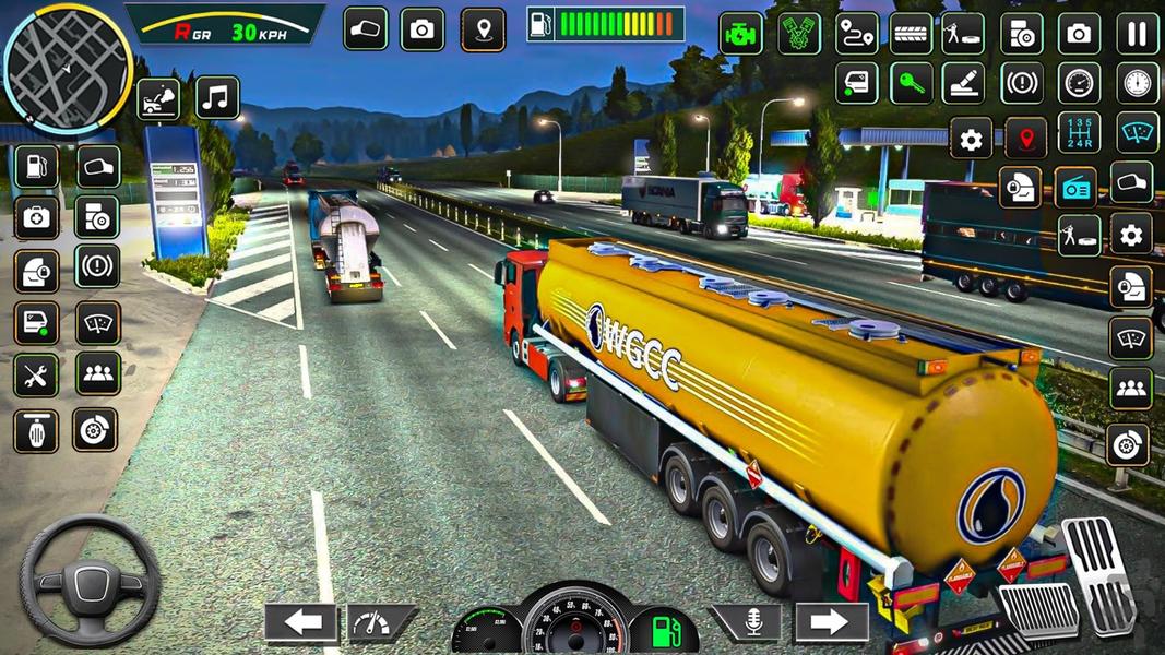 بازی جدید تریلی I تانکر حمل سوخت - عکس بازی موبایلی اندروید