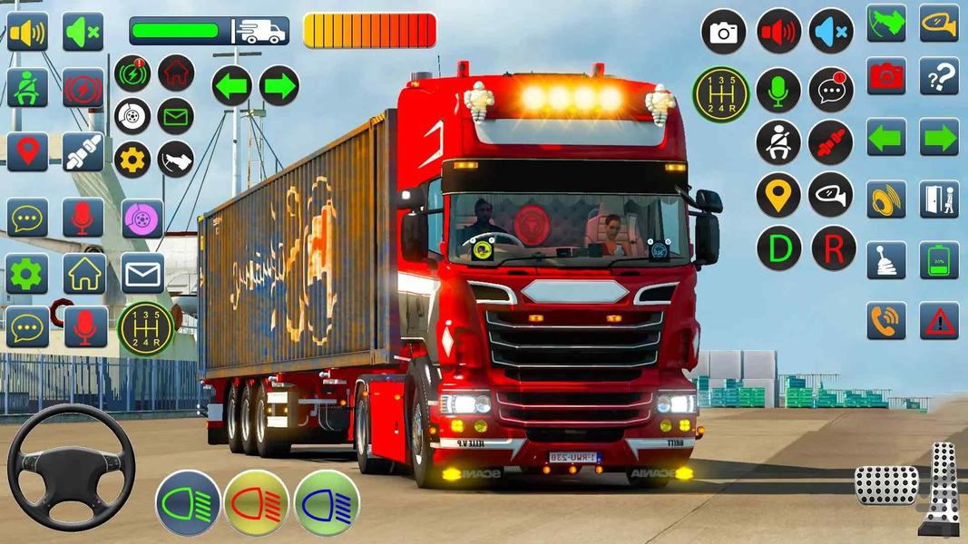 بازی ماشین تریلی : بازی جدید - Gameplay image of android game