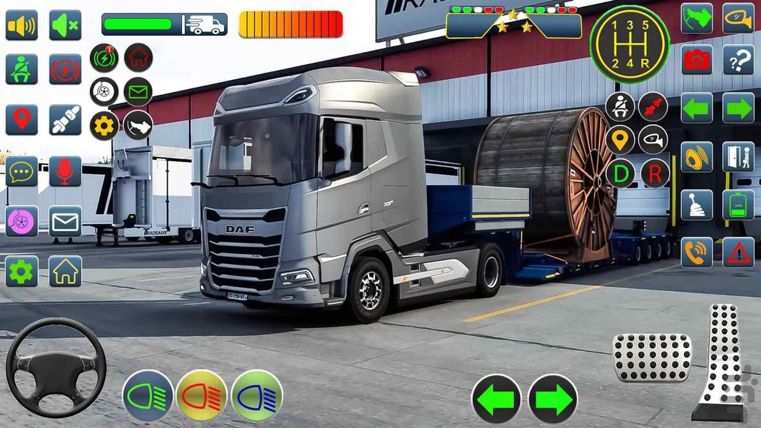 بازی ماشین تریلی : بازی جدید - Gameplay image of android game