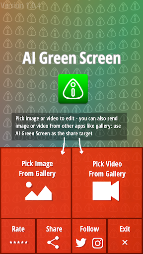 AI Green Screen - Image screenshot of android app