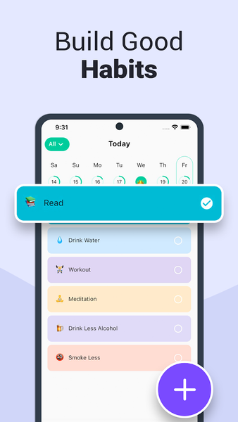 Habit Tracker - Daily Planner - عکس برنامه موبایلی اندروید