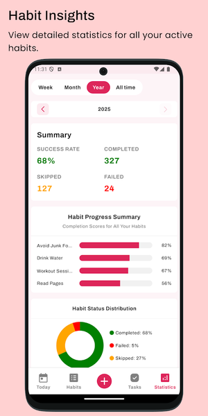 Habit Tracker - HabitGenius - Image screenshot of android app