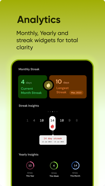 Rise Habit Tracker - عکس برنامه موبایلی اندروید