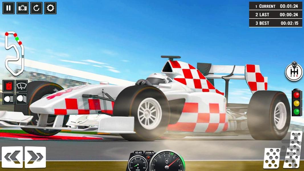 بازی مسابقه فرمول یک | هیجان 100 - Gameplay image of android game