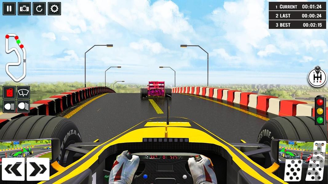 بازی مسابقه فرمول یک | هیجان 100 - Gameplay image of android game