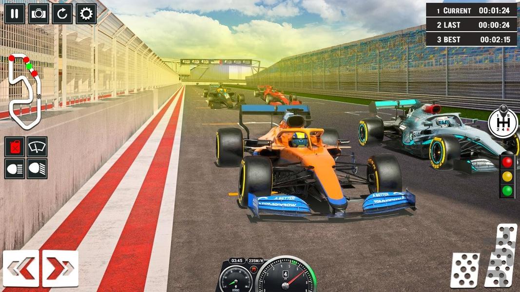 بازی مسابقه فرمول یک | هیجان 100 - Gameplay image of android game