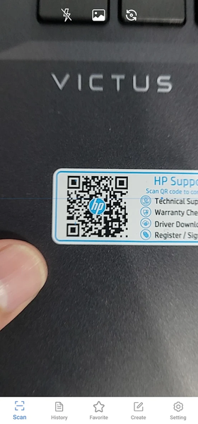 QR and Barcode Scanner Android - عکس برنامه موبایلی اندروید