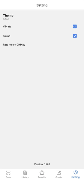 QR and Barcode Scanner Android - عکس برنامه موبایلی اندروید