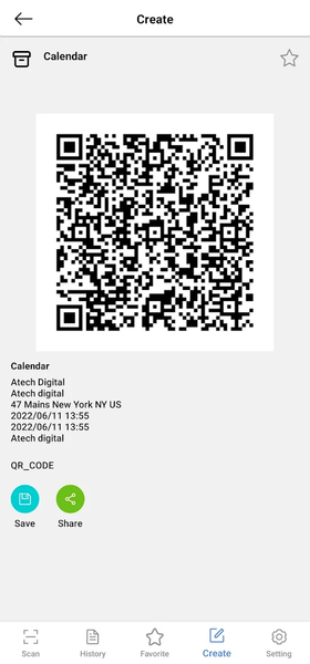 QR and Barcode Scanner Android - عکس برنامه موبایلی اندروید