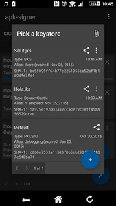 apk-signer - Image screenshot of android app