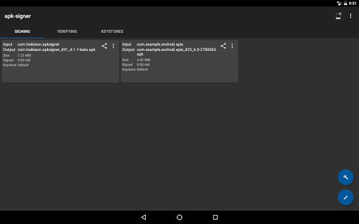 apk-signer - عکس برنامه موبایلی اندروید
