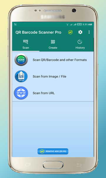Qr BarCode Scanner & Generator - Image screenshot of android app