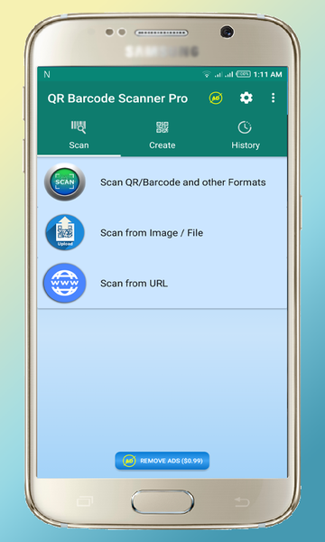 Qr BarCode Scanner & Generator - عکس برنامه موبایلی اندروید