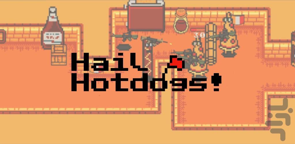 Hail Hotdogs | نبرد هات داگ و پیتزا - عکس بازی موبایلی اندروید