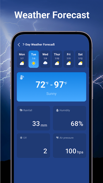Local Weather : Daily Forecast - عکس برنامه موبایلی اندروید