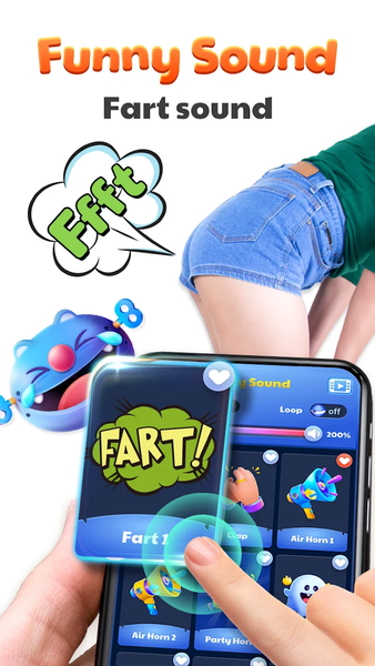 Haircut Prank, Fart Sound Horn - عکس برنامه موبایلی اندروید